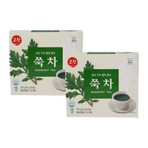 고향 쑥차 18g 15T x 2개 전통차, 270g, 15개입
