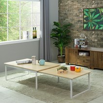 익스텐션 철재 티 테이블, 화이트