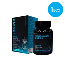 [브레인랩] 1BOX 정품 딥슬립알파 수면 건강 기능성 영양제 락티움, 15g, 1개