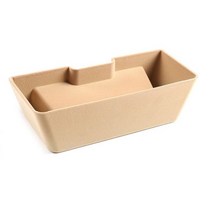 포르쉐 파츠 카이엔 자동차 중앙 컨트롤 팔걸이 보관함 ABS 베이지 색 기어 시프트 케이스 액세서리 2018-, beige