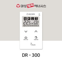 대성셀틱 각방 온도조절기 DR-300 DR-310, DR-300(메인조절기)