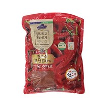 [농협하나로마트] 영월고추 식자재용고춧가루1KG보통맛, 1개