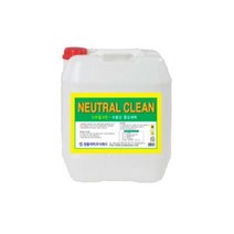 일상바닥 중성세제 NEUTRALCLEAN 18.75L/찌든기름때제거제/얼룩제거/중성세제/악취제거제/화장실세정제/찌, 일상바닥 중성세제 NEUTRALCLEAN 18.75L/