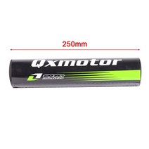 Falling Protection 렌탈 프로용 25cm 길이 핸들바 패드 78 honda for ktm for yamaha for kawasaki atv 흙 오토바이 핸들 바, qx 그린