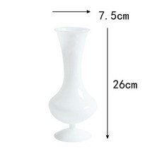 가정용 상추 식물도감 화분 사계절 쌈 기르기수경 재배 꽃병 모던 아트 컬러 유리 용기 화분 거실 장식품, 12 C-4