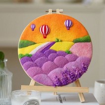 인형만들기키트 장미꽃접기 DIY 키트 니들펠트 장식 수제 만들기세트 DIY세트 양모, MZH-6-2020-XP