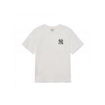 베이직 스몰로고 반팔 티셔츠 NY (White)