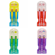 영아칫솔 두돌아기칫솔 아기첫칫솔 캐릭터 2p, 패티 칫솔 2p, 2개