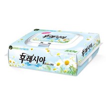 [쌍용제지] 물티슈 후레지아 100매