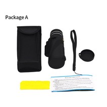 정밀 망원경 전문 강력한 장거리 줌 단안 4060 포켓 삼각대 포함 야외 탐조 캠핑 관광, 1.