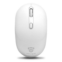 아이리버 항균 무소음 멀티페어링 블루투스 무선 마우스 MEDIC-MB1, 퓨어화이트