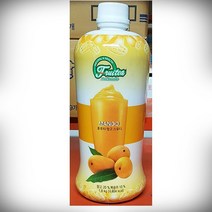 망고스무디원액 1.8L X 6개 망고샤베트농축액 카페음료 제조 쥬스만들기