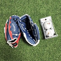 캐치볼세트 야구글러브 12인치 2P + 안전야구공 2개 세트, 글러브2개+안전야구공2개(미키마우스)