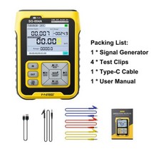 소형발전기 휴대용 캠용 저소음 발전기 FNIRSI SG003A 010V 가변 전류 전압 시뮬레이터 420mA 신호 발생기 소스 송신기 교정기, 중국, SG-004A