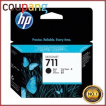 오케이전산 HP 정품플로터잉크 No.711 CZ133A Black T120 80ml T120, 단일 수량, 1