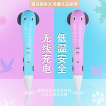 3D 프린트팬 DIY 3D팬 스카이 핑크 필라맨트 팬 인쇄, 업그레이드 만화 코끼리 저온-분홍색
