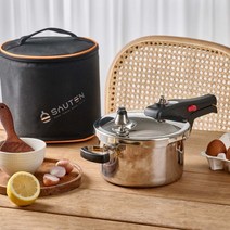소댕 통3중 캠핑용 압력솥, 스테인레스, 1개
