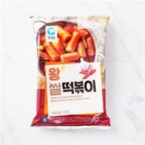 [메가마트]대상 청정원 부산남포동식 왕 떡볶이 420g, 5개