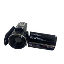 빈티지 캠코더 DV 베르카 비디오 레코더 VIMX HD 4K 리틀 레드 북 브이로그 촬영 카메라, 패키지 3, 검은 색