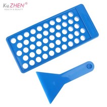 립스틱 충전 트레이 립밤 제작 키트 채움 주걱 빈 튜브 Diy 사용 내추럴 립글로스 만들기, 한개옵션1, 02 blue