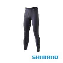 편집샵 털보낚시 시마노 IN-007V 선 프로텍션 레깅스, 블랙 L