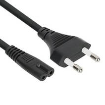녹음기 카세트 라디오 파워 케이블 8자 AC 250V 2.5A WDB + 121EA, 1