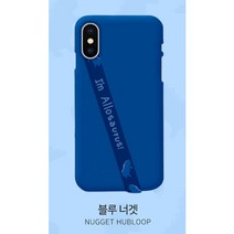 시안샵 9C9C 22가지 다양한 패턴 스트랩 그립톡 스마트톡 과일 공주 공룡 아이폰 갤럭시 노트, 1개, 블루 너겟