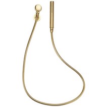 Pfister LG16-1NCC Contempra 4피스 월마운트 핸드샤워 광택 크롬, Brushed Gold