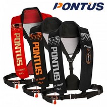 [스쿨데이24] 폰터스 돌핀 자동팽창식 구명조끼 오렌지 당일발송 낚시레저 라이프자켓 바다낚시조끼 선상구명조끼