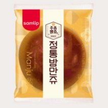 삼립 학교 학원 회사 아침 야식 삼립 정통밤만쥬 100입 빵 도넛 만쥬 브레드 간식, 6세트