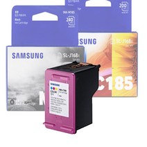 삼성 INK-M185 C185 잉크 SL-J1680 SL-J1685 SL-J1683, 정품벌크잉크 INK-C185 컬러