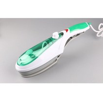 고압 무선 스팀 청소기 추천 휴대용 브러시 다리미 전기 다리미 청소기 의류 기계 다림질, green, UK