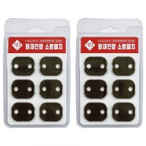 조은프로테크 파이어립 자동소화 패치 콘센트형 6개입, 2개, 그레이