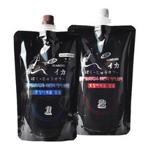 금송 이카보쿠쥬우 뉴겐 오징어먹물 염모제 1제600ml+2제600ml 헤어컬러, 이카보쿠쥬우_내추럴브라운, 1세트