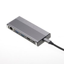링킨 UMPC 멀티허브 UMH-106 C타입 미러링 썬터볼트 노트북 젠더 한국정품 NVME 허브 NVME 독