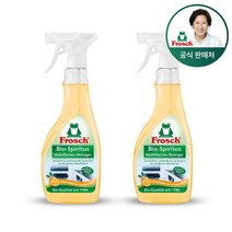 [김혜자 세제] 프로쉬 독일 가전 가구 오렌지 멀티 클리너 2개 500ml 청소 세제
