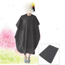 미용가운 컷트보 블랙 살롱 이발사 케이프 가운 미용 천 가위 성인용 염료 앞치마 및 목도리, 한개옵션0
