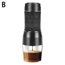 커피머신 커피메이커 커피기계 에스프레소기계Portable Coffee Maker Espresso Machine Hand Press Caps, 한개옵션1, 02 B