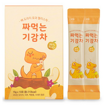아동용 짜먹는 기감차 배도라지 모과 젤리스틱 15g x 10p, 배+도라지+모과 혼합맛, 3개