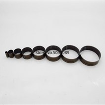 가죽 공예 도구 세트 펀칭 치즐 외 외 일본 스틸 블레이드 원형 커터 DIY 라운드 작은 벨 다이 커팅 나이프 핸드 펀치 금형 15-60mm, 75mm