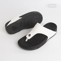 [에피소드블랑] 남자 가죽 베이직 데일리 쪼리 4cm
