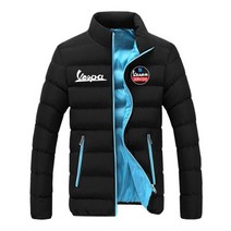 바이크자켓 오토바이자켓 가죽 다이네즈 vespa 로고 2021 인쇄 남성 봄과 가을, 1, 5xl, 협력사