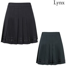 링스골프 여성 잔체크 큐롯 스커트(L21C2PC386)