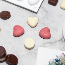 동글 볼륨 하트 금형 몰드 35구 석고방향제 만들기 DIY 핸드메이드 재료