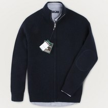 [FOREST CAMP]Lambswool Zip-Up Cardigan 램스울 집업 가디건 ∼4XL[FCSW9403-Navy]