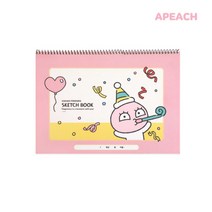 카카오프렌즈해피모먼트 스케치북 어피치, 단품