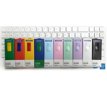 스테들러 슬라이딩 지우개 혼합 10종세트, 칼라4+파스텔4+블랙.화이트2