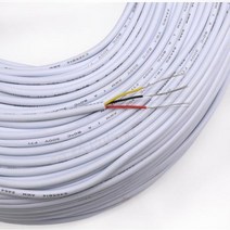 네트워킹 도구 툴 렌카드 네트워크 아답터 랜포트 2510M 28AWG UL2464 피복 와이어 케이블 채널 오디오 라인 2 3 4 5 6 7 8 9 10 코어 절연 구리 신호 제, 없음, White+5 Meters+7 Cores