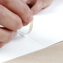 열접착 제본 스트립 표지 12mm 60매 제본용 소량제본 공무원 교구제작 공부계획표 문구덕후 제본기소모품