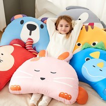 헬로하이주 애착동물 베개 아기베개 유아베개 동물베개 솜포함 디자인선택, 애착동물 베개(소형)/캐시(고양이)